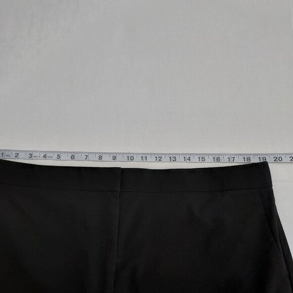 Ann Taylor High Rise Straight Leg Tall black Trousers Size 18T - Picture 9 of 11